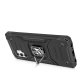 Wozinsky Ring Armor dėklas Samsung Galaxy A32 5G telefonui, juodas