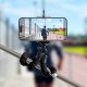 Eleastic tripod a phone and a selfie camera