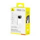 Baseus EnerFill FC31 20000mAh 22.5W Powerbank with Digital Display and 2 Built-in Cables (USB-C + Lightning) - White