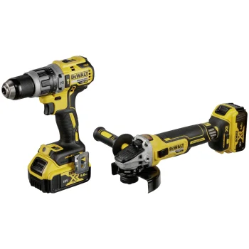 Akumuliatorinių įrankių rinkinys DeWalt DCK2080P2T-QW (DCD796 + DCG405, 2x 5.0Ah)