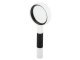 Classic Magnifying Glass with 50mm Glass Lens, 7x Magnification, Black/White