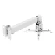 Maclean MC-205 W sieninis projektoriaus laikiklis iki 20 kg, baltas