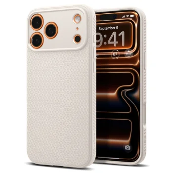 Spigen Liquid Air Phone Case Cover iPhone 17 Pro Max - Titanium