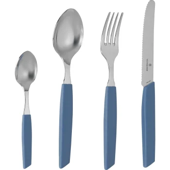 Stalo įrankių rinkinys Victorinox Swiss Modern, 24 dalių, mėlynas