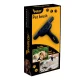 Purlov 24261 Deshedding Tool for Dogs and Cats, Black