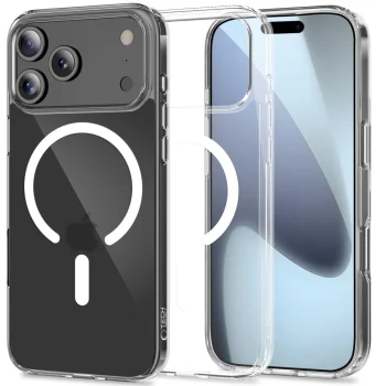 Tech-Protect iPhone 17 Pro Case FlexAir Hybrid MagSafe, Clear