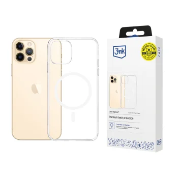 3mk Clear MagCase dėklas Apple iPhone 12 Pro Max, skaidrus