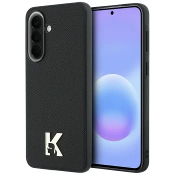 Karl Lagerfeld Karl Head Logo dėklas Samsung Galaxy A37 5G, juodas