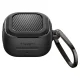 Spigen Rugged Armor ausinių dėklas Samsung Galaxy Buds 4 / 4 Pro, matinis juodas