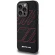 Mercedes AMG Silicone Large Rhombuses dėklas iPhone 15 Pro su MagSafe, juodas