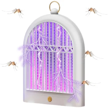 Elektrinė UV LED lempa nuo uodų ir musių, 2 režimai, USB