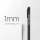 CARE by PanzerGlass SL1M MagSafe dėklas, skirtas iPhone 17, juodas