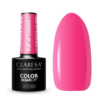 Claresa Full of colours 3 Gel Nail Polish, 5g