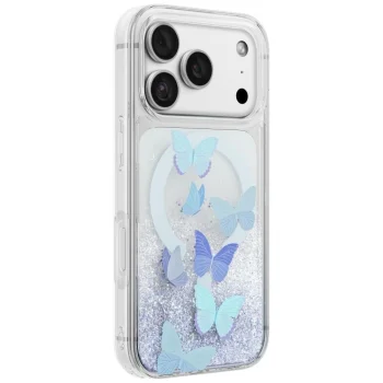 Uniq Coehl Aria Magnetic dėklas skirtas iPhone 18 Pro / 17 Pro, Blue