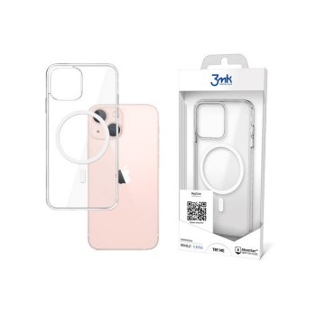 Apple iPhone 16 Pro Max 6.7" 3MK MagCase Clear Case Cover, Transparent