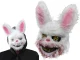 Scary Rabbit Halloween Mask Creepy Killer Bunny Costume