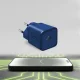 Sieninis įkroviklis SBS TETRGAN1C20B 20W GaN su Power Delivery, mėlynas
