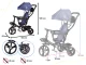 Triratukas-vežimėlis Case TRIKE FIX LITE (70581), tamsiai mėlynas