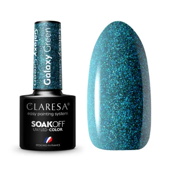 Claresa Galaxy Green Hybrid Gel Nail Polish 5g