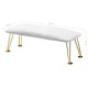 MOMO 6-M Manicure Armrest, Quilted White/Gold