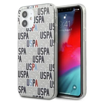 Apple iPhone 12 mini 5.4'' US Polo Logo Mania Collection Case Cover (USHCP12SPCUSPA6), White