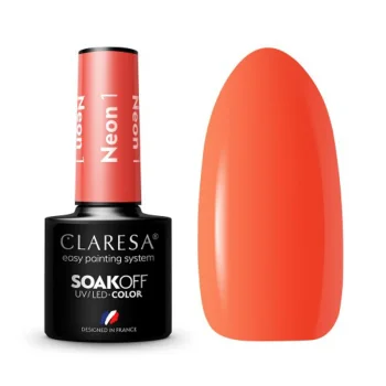 Claresa Neon 1 Gel Polish, 5 ml