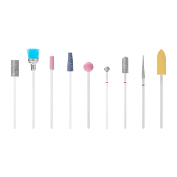 Nail Drill Bits Set 9 pcs