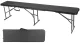 Tvirtas sulankstomas suolas 180 cm renginiams, juodas