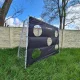 Futbolo vartai su taikinio brezentu Trizand 21268, 170x240 cm