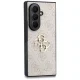 Guess Big 4G Logo dėklas telefonui Samsung Galaxy Z Fold 8 Ultra, rožinis