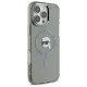 Karl Lagerfeld dėklas iPhone 16 Pro telefonui IML Metal Karl Head MagSafe, juodas