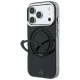 Mercedes-Benz Ring Stand Iconic Logo MagSafe dėklas iPhone 18 Pro / 17 Pro, juodas