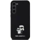 Karl Lagerfeld Samsung Galaxy S24+ dėklas Silicone Karl&Choupette, juodas