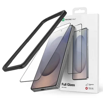 Apsauginis stiklas AmazingThing Radix Full Glass Samsung S26 Ultra, skaidrus