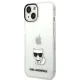 Karl Lagerfeld Choupette Body dėklas, skirtas iPhone 14 Plus, skaidrus