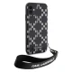 Karl Lagerfeld dėklas iPhone 11 / XR Monogram Losange Saffiano, juodas