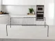 Adjustable Metal Kitchen Shelf Organizer, Black