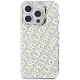Karl Lagerfeld dėklas iPhone 15 Pro telefonui, auksinis