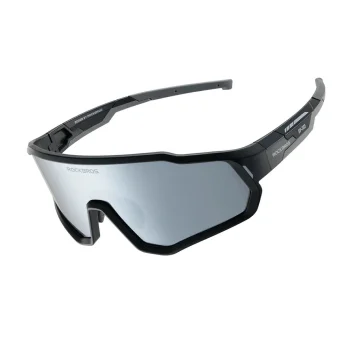 Rockbros SP383 Kids Polarized Cycling Glasses with UV400 Protection - Black