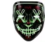 LED Light-Up Halloween / Party Mask Purge, Universal Size