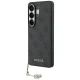 Guess 4G Classic Logo Charm MagSafe dėklas Samsung Galaxy S26 Ultra, juodas