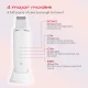 MAXGROOM M-169 ultragarsinis kavitacinio pilingo prietaisas su LED šviesos terapija, baltas