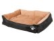 Soft Pet Bed for Dogs and Cats, Size S, 52x47 cm, Grey