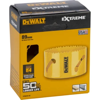 Bimetalinis karūninis grąžtas DeWalt DT90334-QZ 89 mm