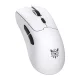 ONIKUMA DM01 belaidė žaidimų pelė, 2.4 GHz / Bluetooth / USB-C, 12800 DPI, balta