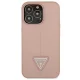 Guess Saffiano Triangle dėklas Apple iPhone 13 Pro / 13, Pink