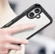 Outer Space Case hibridinis dėklas su geliniu rėmeliu, iPhone 16, juodas