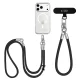 Telefono virvelių rinkinys Tech-Protect C10S Rope, Black Titanium