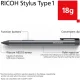 Ricoh Monitor Stylus Pen Type 1 skaitmeninis rašiklis, pilkas