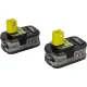 Akumuliatorių rinkinys Ryobi ONE+ RC18120-250, 18 V, 2x 5.0 Ah su įkrovikliu